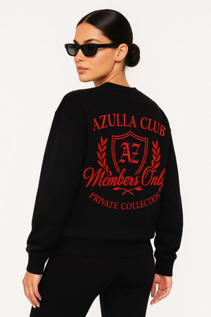 Azulla Club Crewneck