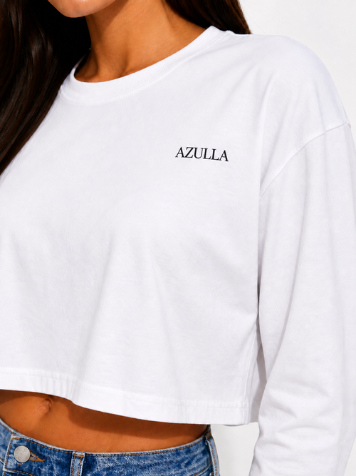 Azulla Classic Cropped Long Sleeve