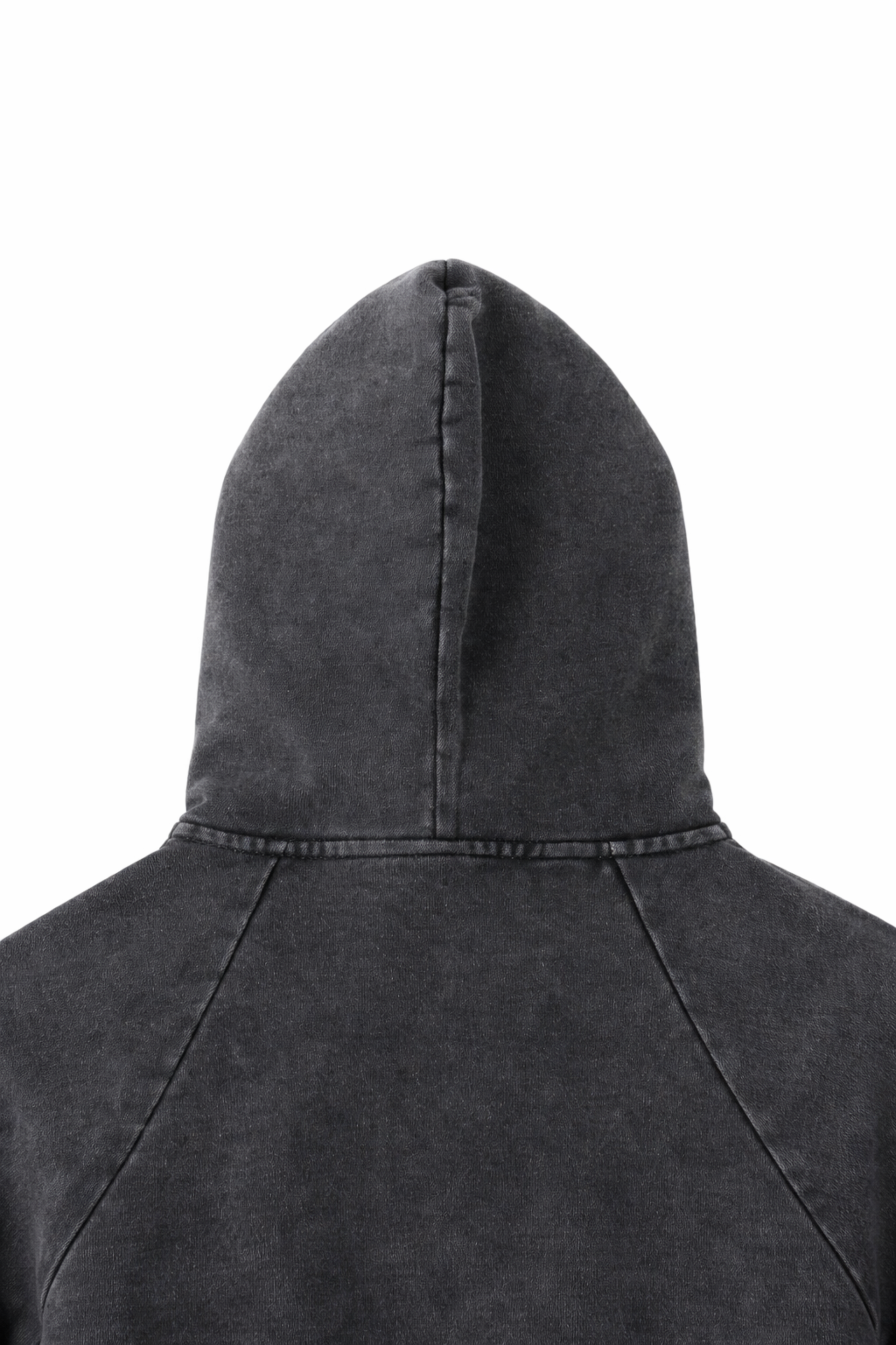 AZULLA Vintage Raw-Edge Hoodie