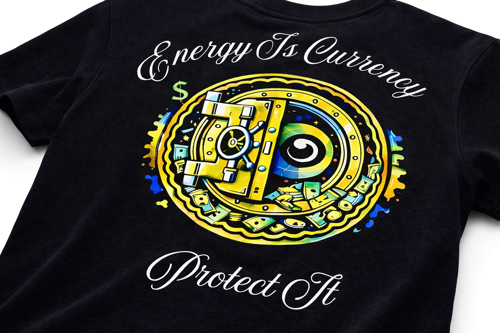 ENERGY IS CURRENCY — GRAPHIC TEE