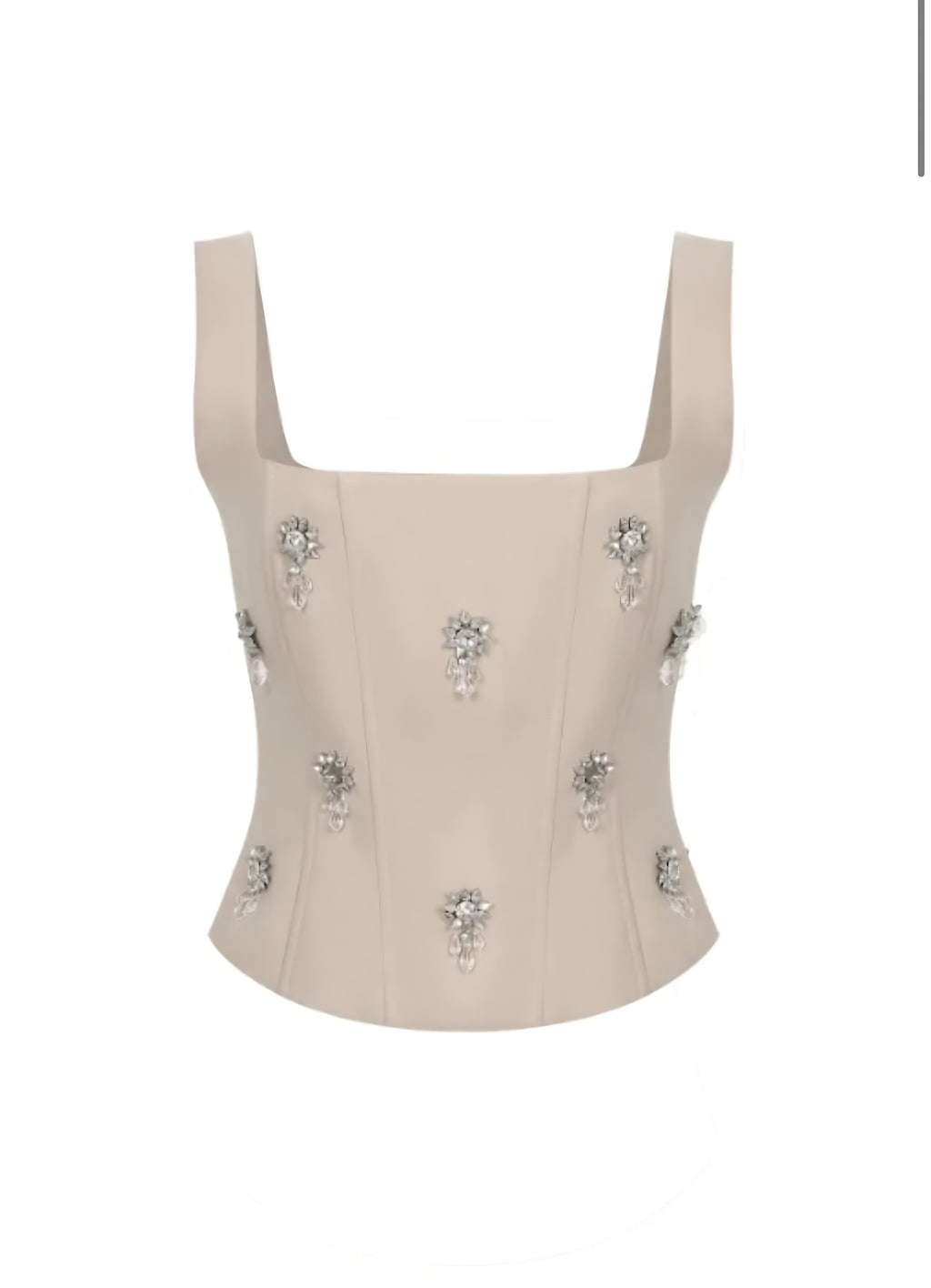 Azulla Embellished corset top
