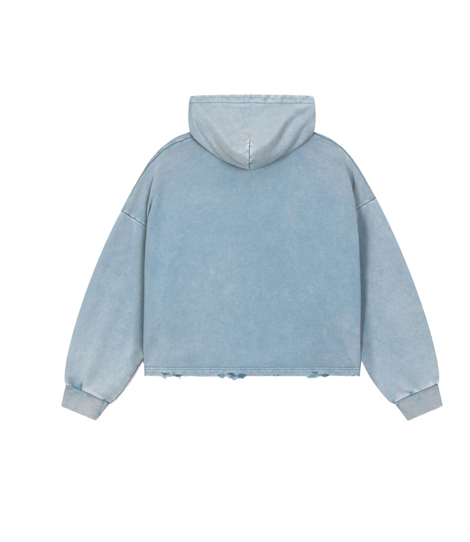 Azulla Vintage Sky Washed Hoodie