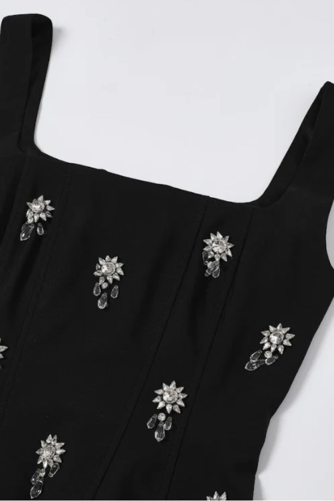 Azulla Embellished corset top